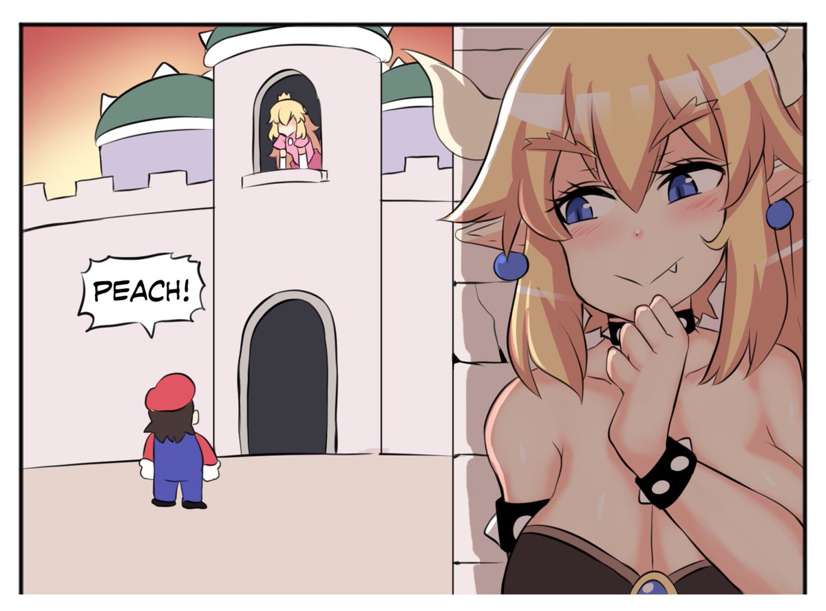 Merryweatherey's tweet photo. I wrote a comic about Princess Bowser https://t.co/w2afbqc7Um