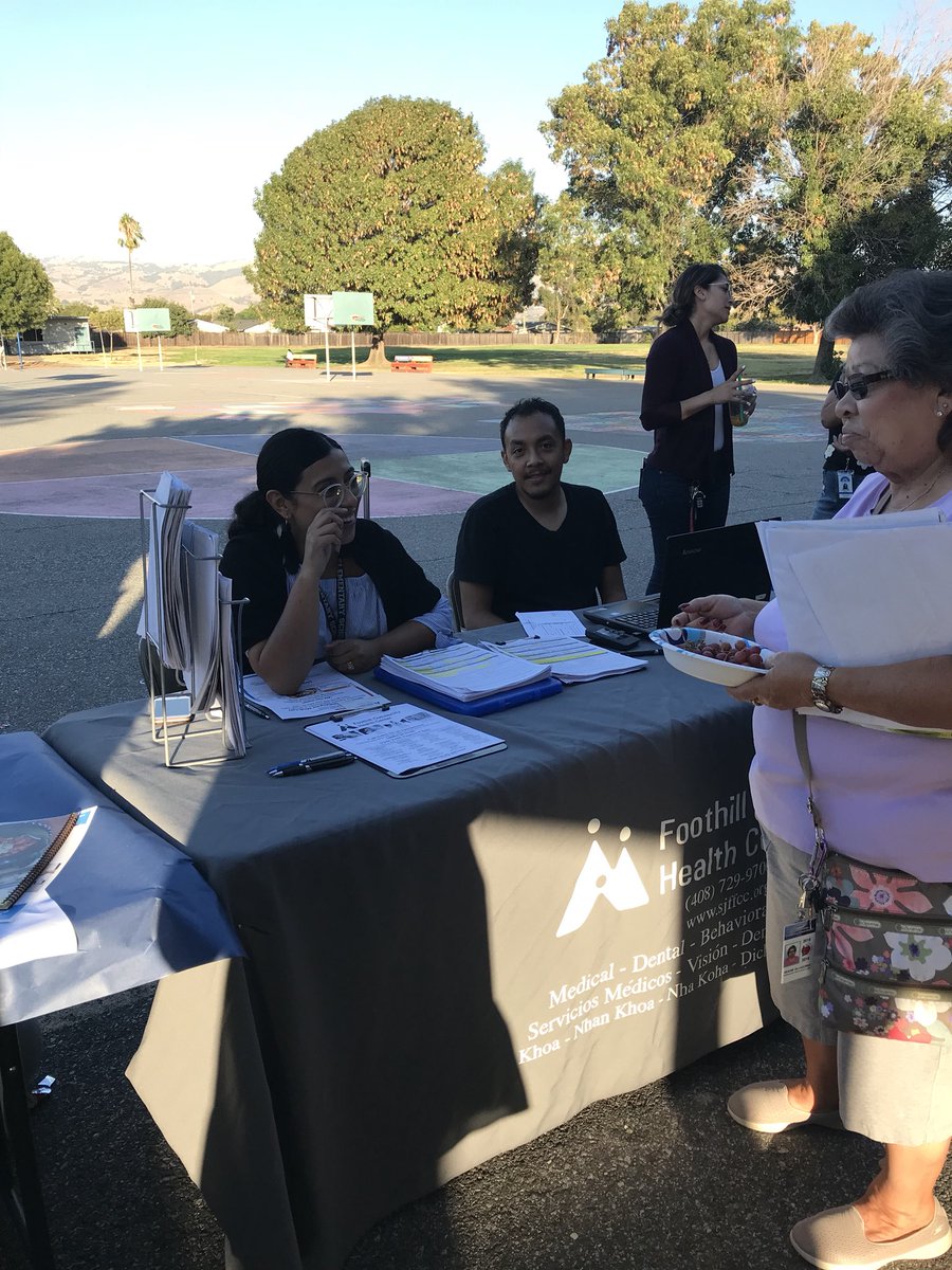 Tabling by our community partners during Dorsa’s Back to School Night.