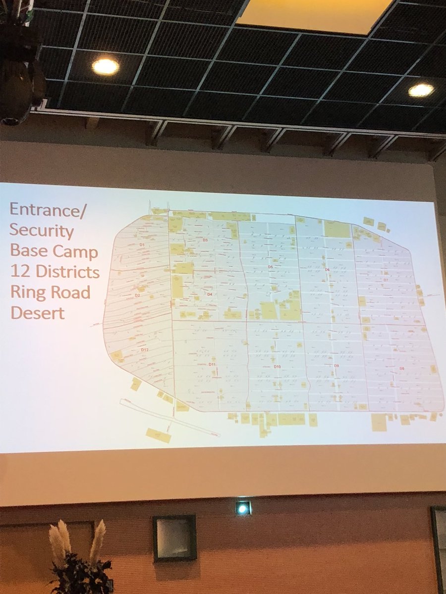 Dinamartz's tweet photo. What is information literacy in refugees in a camp? Professor Fisher discusses the Syrian refugee crisis: humanitarian ethnography at Za’Atari Camp. Trauma, disabilities, lack of education,young people. Many different businesses on social innovation, fast progress #ECIL2018 https://t.co/vjKEIpHdXE
