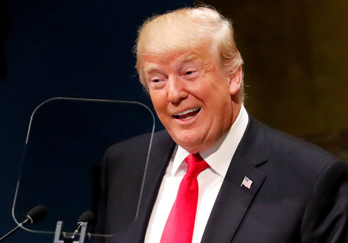 ExpansionMx's tweet photo. Al hablar de los logros de su administración, Trump provoca risas en la ONU https://t.co/xDtngQWmCV https://t.co/vaTfCLoTBg