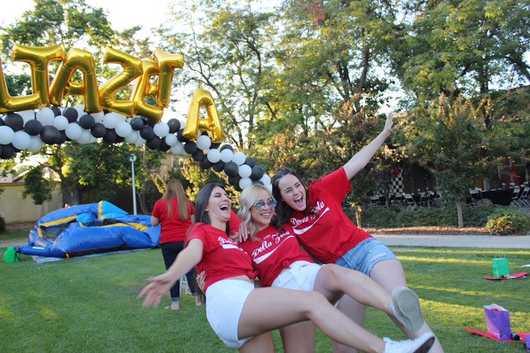 Welcome home Fall '18! ❤️ So much love for all of our new members! Welcome to the good life!! ☆ ☆ ☆ #fresnostatedz #bidday