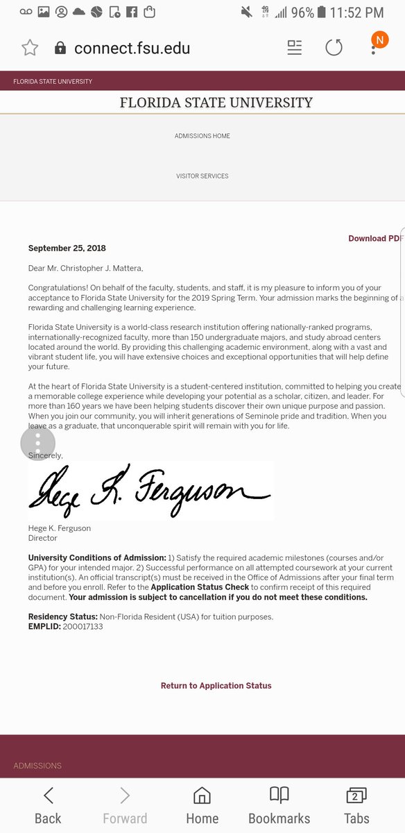 Old man winter is coming home #rollnoles