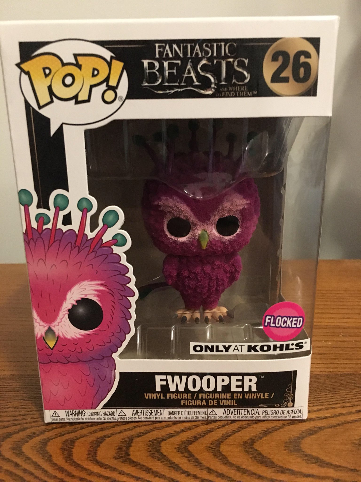funko pop fwooper flocked