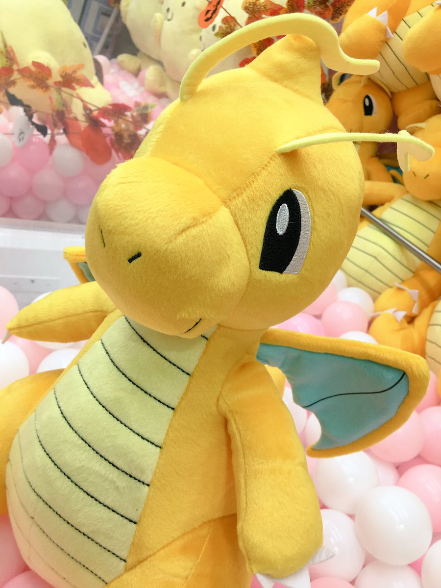 アドアーズ町田店 A Twitteren ポケットモンスター サンムーン めちゃでか カイリュー ぬいぐるみ 登場です ๑ ᴗ ポケモン 町田