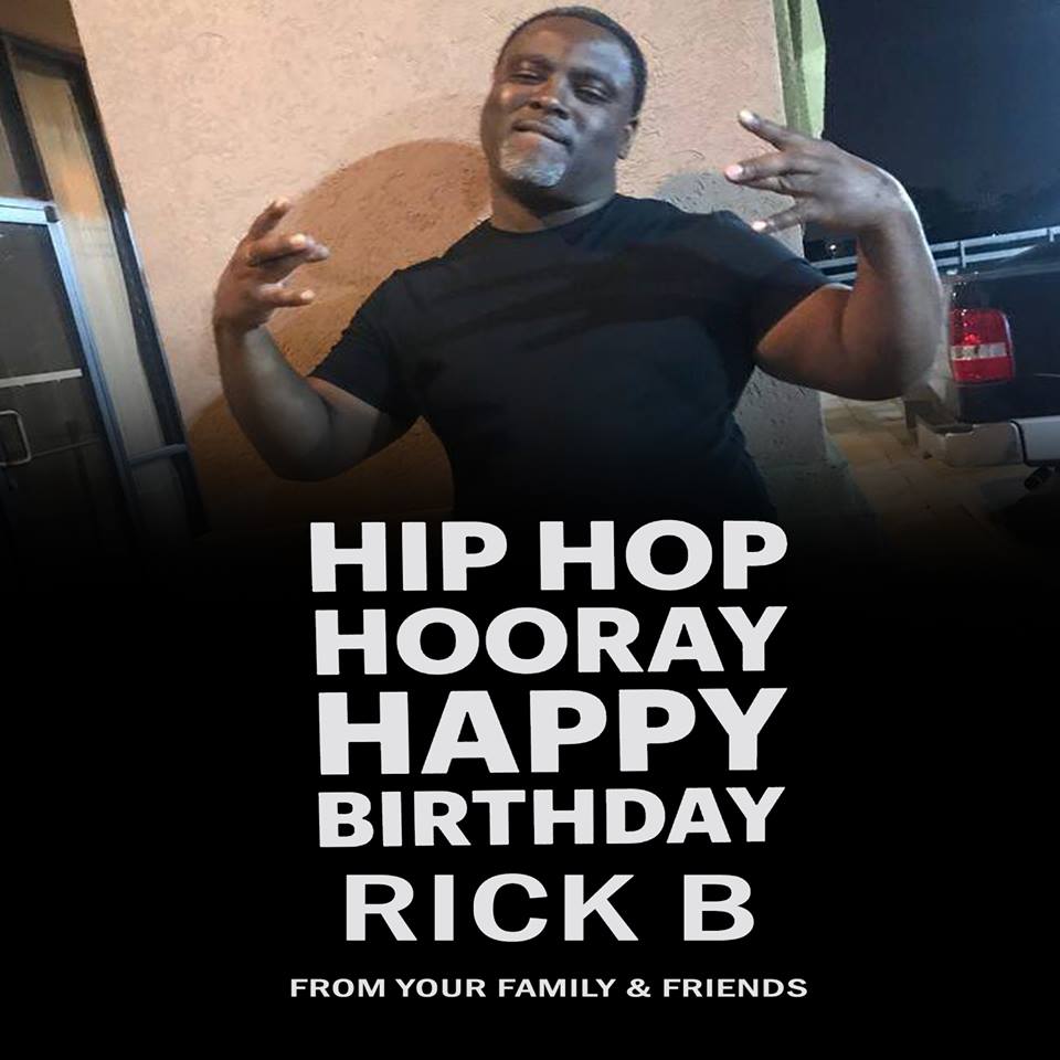 wearestreetvibe's tweet image. Happy Happy Birthday #RickB 🎂🎂 #Celebration #Amazingman #BornDay From your We Are Street Vibes Family