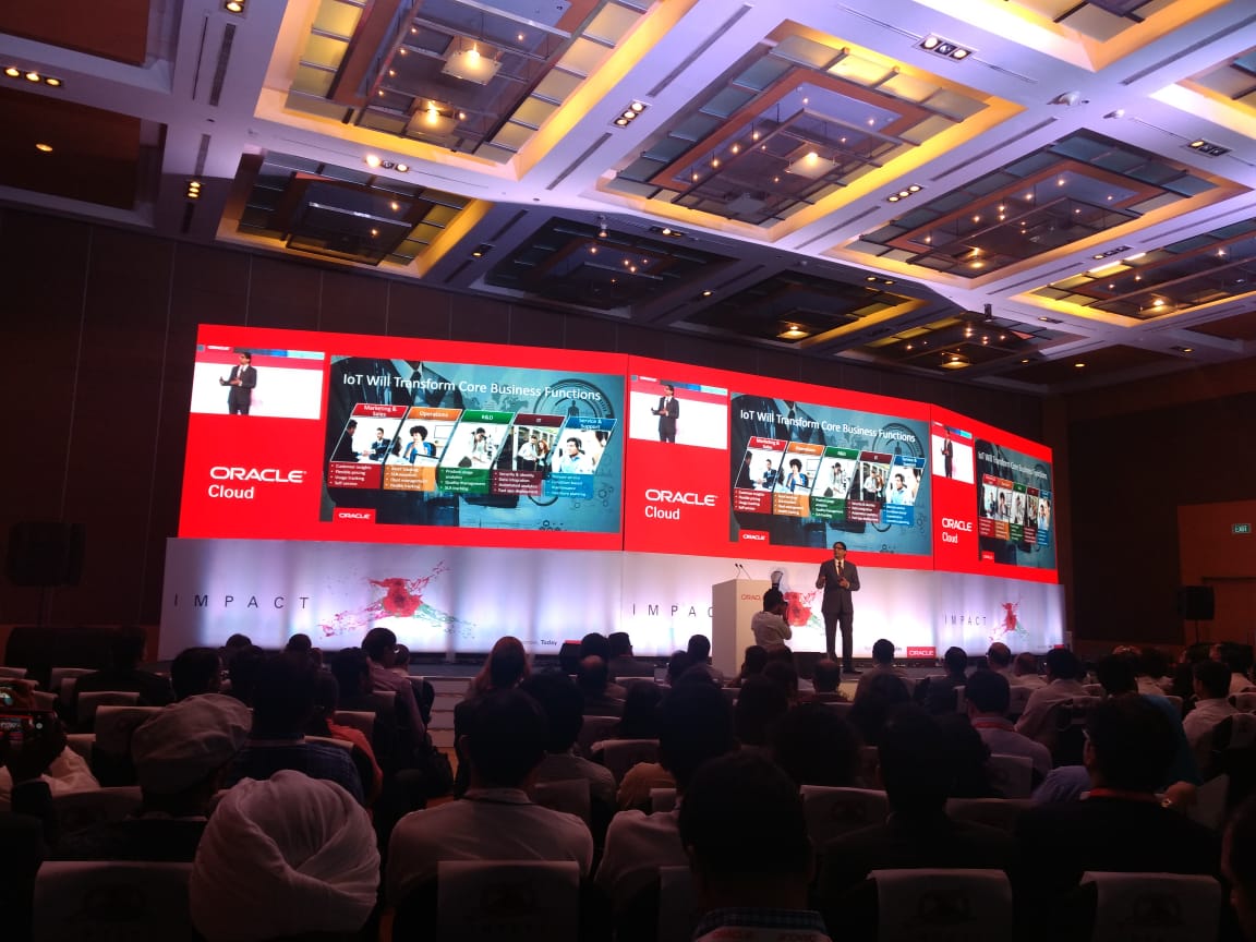 PeopleMatters2's tweet image. We are live from the #OracleImpact Business Summit, so #LetsGetSaasy with @Oracle_India!