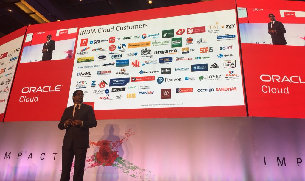 GeetuGeetub's tweet image. #LetsGetSaaSy Compelling list of Customers on #oraclecloud and the logos get added everyday!! #oracleimpact