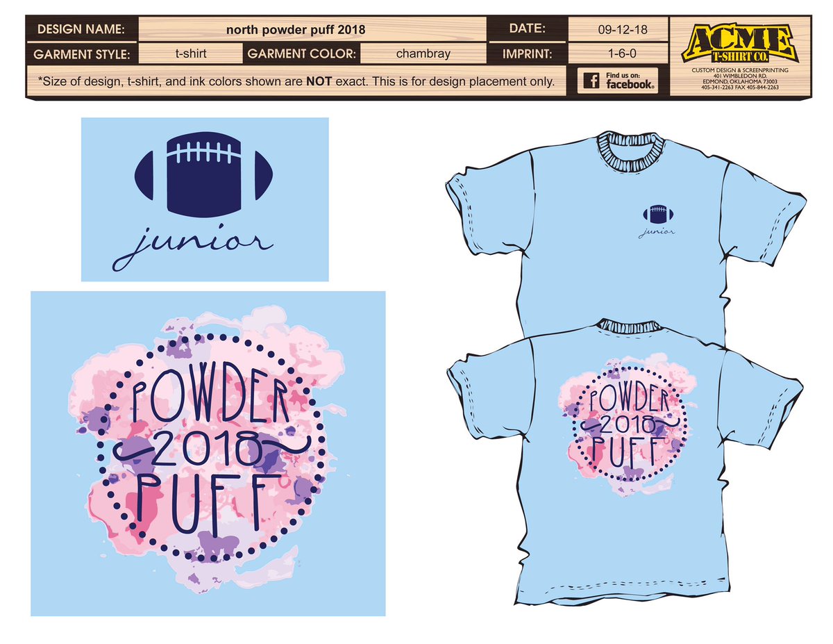 powder puff football t shirt ideas