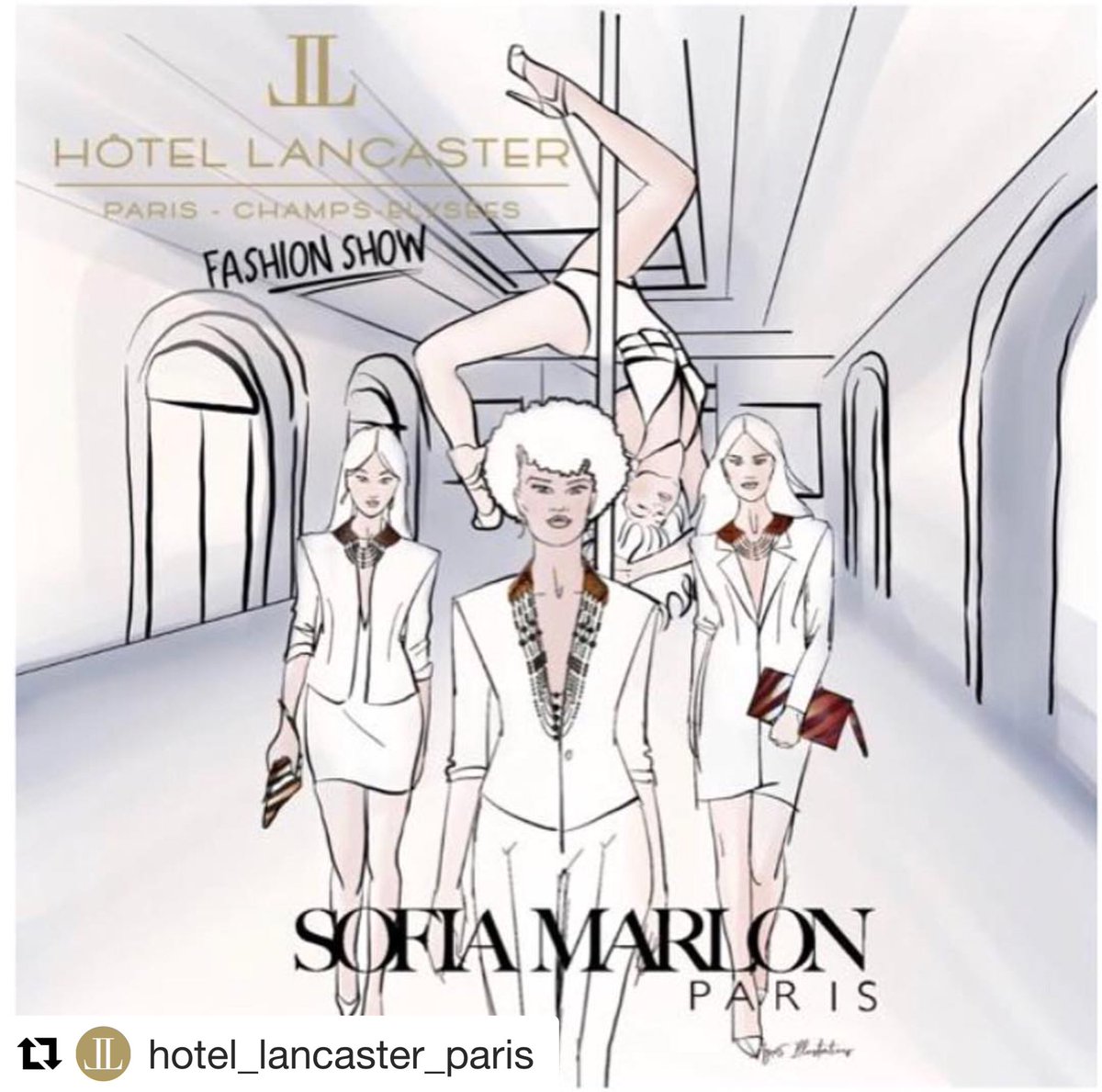 Our favorite rendez-vous of the year is coming... 👠 Let’s celebrate Fashion Week at the Lancaster with the @sofiamarlonparis Fashion Show ! ✨ FRIDAY 28/09 from 6:30pm ! #fashionweek #fashionweekparis #fashionshow #hotellancaster #paris #champselysees #leadinghotelsoftheworld