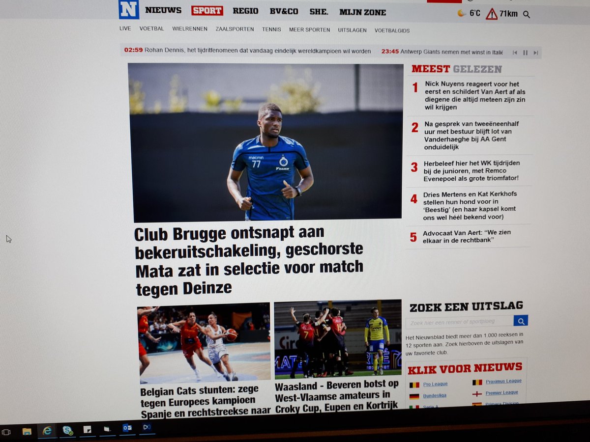 irisgoeteyn's tweet photo. Schaam je @Nieuwsblad_be en @HLN_BE ! De superprestatie van de #BelgianCats is toch het HOOFDpunt van het sportnieuws deze ochtend. Graag wat meer aandacht voor topprestaties van onze andere sporters en niet enkel voetbal en wielrennen! @BelgianBasket  #zotrotsoponzebasketvrouwen https://t.co/mtciyHv1jG