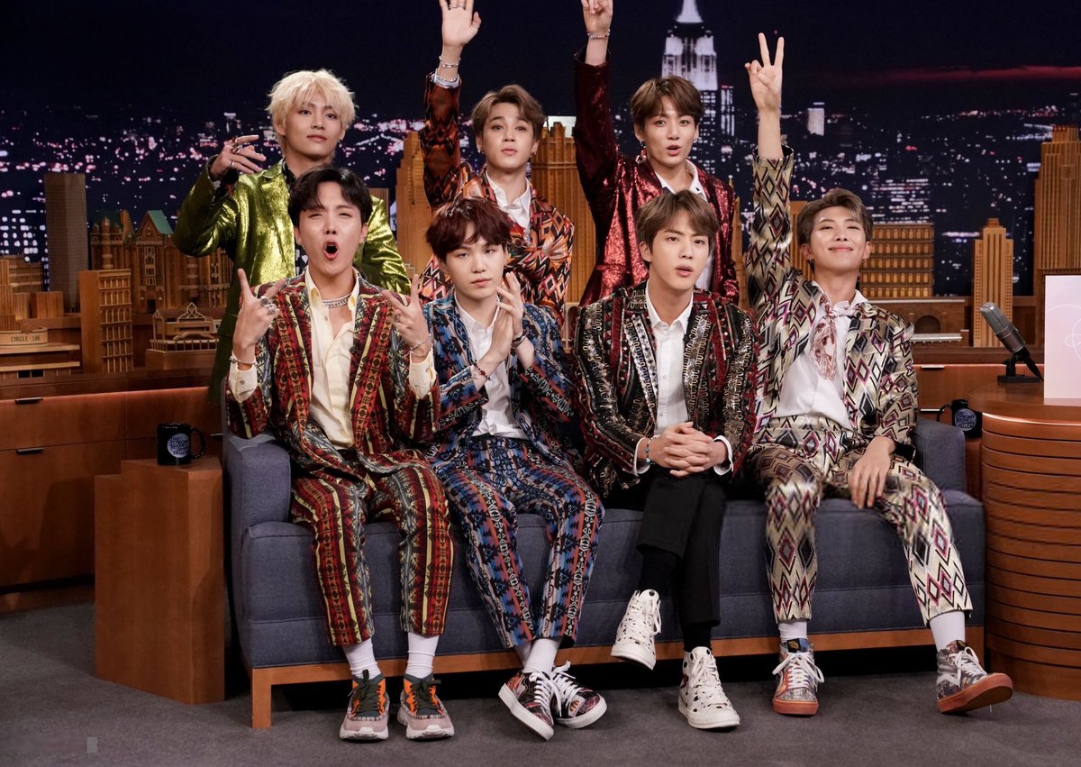 BTSARMYOld's tweet photo. @bts_bighit @jimmyfallon @FallonTonight https://t.co/9ppq59cQZn