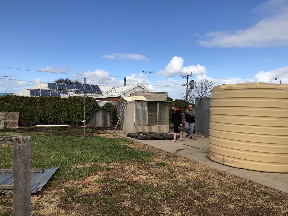 BrittanyEvins's tweet image. The resident of a Maitland property on the Yorke Peninsula - that police are examining as part of a cold case investigation into the disappearance of Colleen Adams - says she has always had a bad vibe feeling going into the backyard and won’t go there alone. @abcadelaide