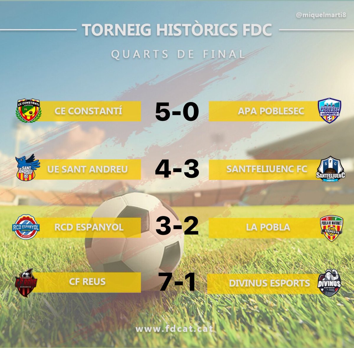 FDC - Futbol Digital Català tweet media