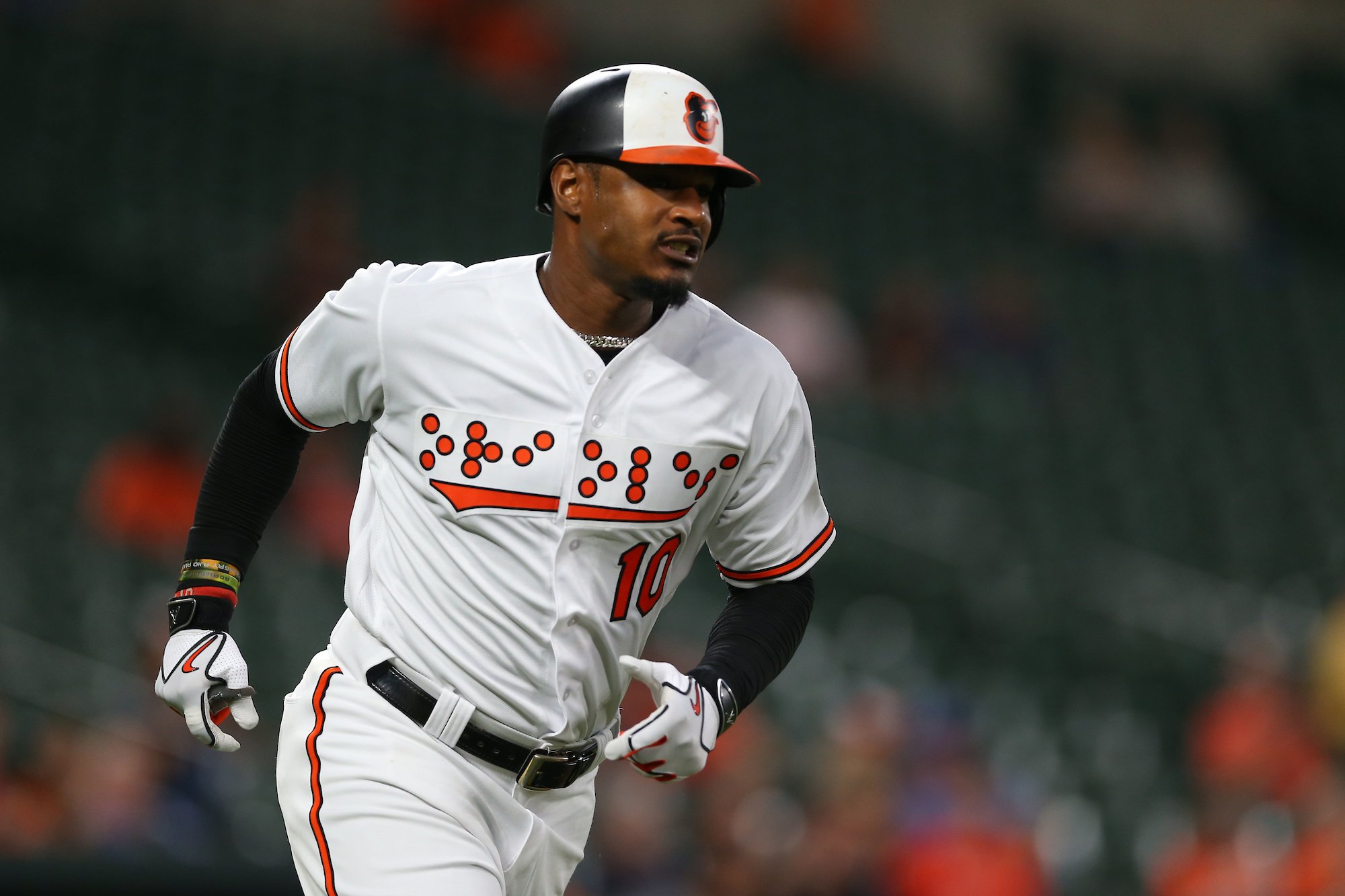 Baltimore Orioles on X: Tonight's uniforms featuring Braille lettering are  being auctioned to benefit the National Federation of the Blind at   #Birdland @NFB_Voice  / X