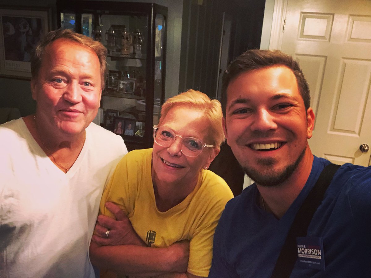 Kevin4Cook's tweet photo. Had the best conversation tonight! When I introduced myself to Edward, Debora overheard in the kitchen, and came over and asked to shake my hand! Thanks to everyone helping share our message, she had heard all about our campaign online! #FlipThe15th #ABetterCookCounty https://t.co/jqTkzZYDyN