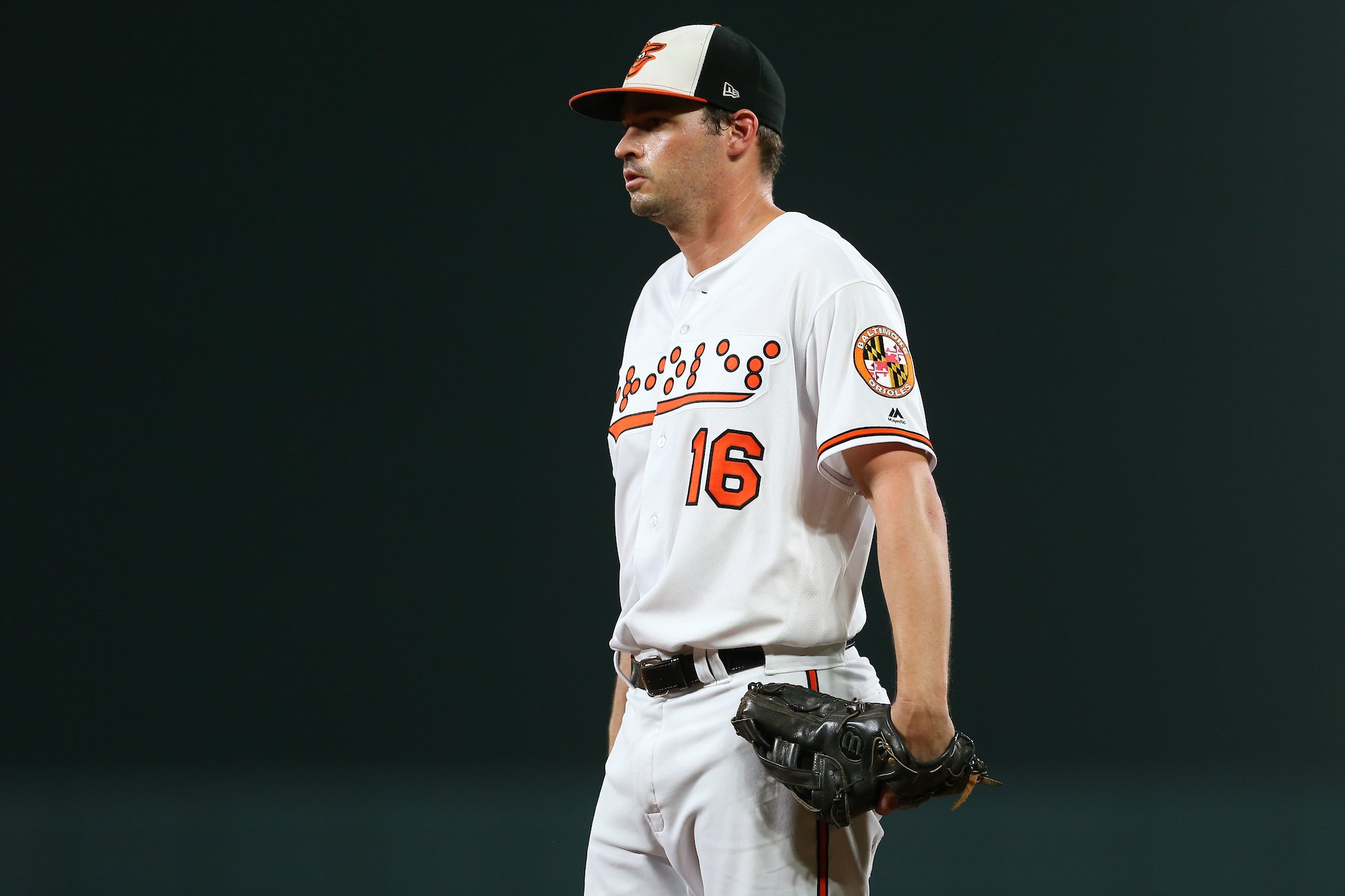 Why do the Orioles have Braille on their uniforms?