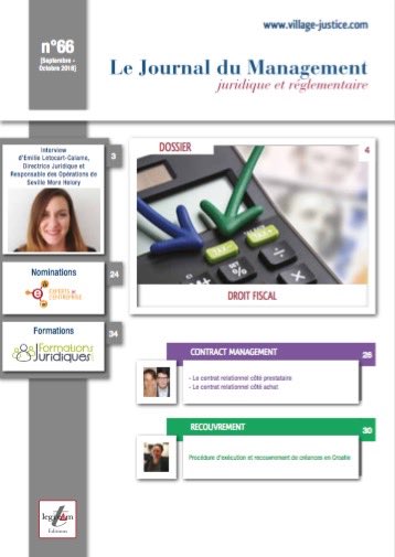 LINGIBE's tweet photo. Mon dernier article intitulé le nouveau rescrit d’urbanisme : un apport de la loi du 10 août 2018 a été publié dans le journal du Management Juridique n°66, Septembre-Octobre 2018 publiant un dossier spécial consacré au Droit fiscal @ExpertsEntrepr #rescrit #urbanisme https://t.co/dQW5xbuiW2