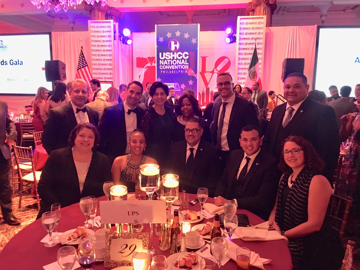 UPS Latino BRG (@upschslatinobrg) on Twitter photo <a href="/UPSchsLatinoBRG/">UPS Latino BRG</a> and partners at the <a href="/USHCC/">USHCC</a> 2018 Annual Convention. #Philadelphia #UnitedAsOne #BRG <a href="/ChesapeakUPSers/">Chesapeake UPSers</a> <a href="/UPSTrayceParker/">Trayce Parker</a> <a href="/lucia_peyton/">Lucia Peyton</a> <a href="/UPSchsLatinoBRG/">UPS Latino BRG</a> and partners at the <a href="/USHCC/">USHCC</a> 2018 Annual Convention. #Philadelphia #UnitedAsOne #BRG <a href="/ChesapeakUPSers/">Chesapeake UPSers</a> <a href="/UPSTrayceParker/">Trayce Parker</a> <a href="/lucia_peyton/">Lucia Peyton</a>