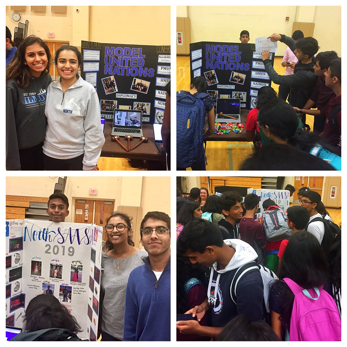 AshleyWarrenWWP's tweet photo. Students explored their passions at the #wwpnorth club fair today! So proud of these #studentleaders in: #northMUN ๐ฉโโ๏ธ, #wwpnorthSAASA ๐ฎ๐ณ, #wwpnorthFCA ๐, #wwpnorthJSA ๐บ๐ธ, & #wwpnorthGSA ๐ณ๏ธโ๐. Thanks for organizing the event, @HSNbluehole! @WWP_Schools https://t.co/zTD0rQsbHF