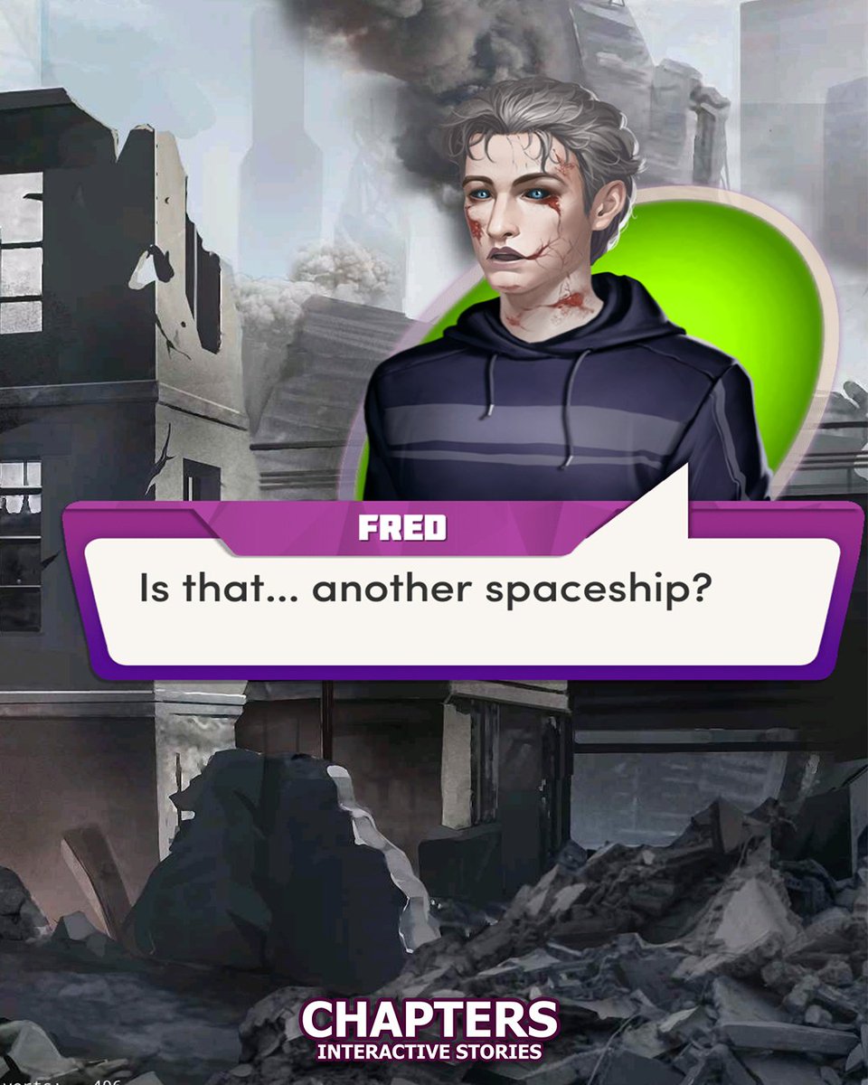 Krazydiamond07's tweet photo. Ever the observant one, Fred. 
Did you know you can play my novel Zombies vs Aliens as a game through @ChaptersGame app?! Li even comes with an assortment of fancy haircuts! I like a high and tight bob myself. #interactivegame #chaptersgame #bookgames #bookstoplay #zombies https://t.co/2PESSZi4Tq