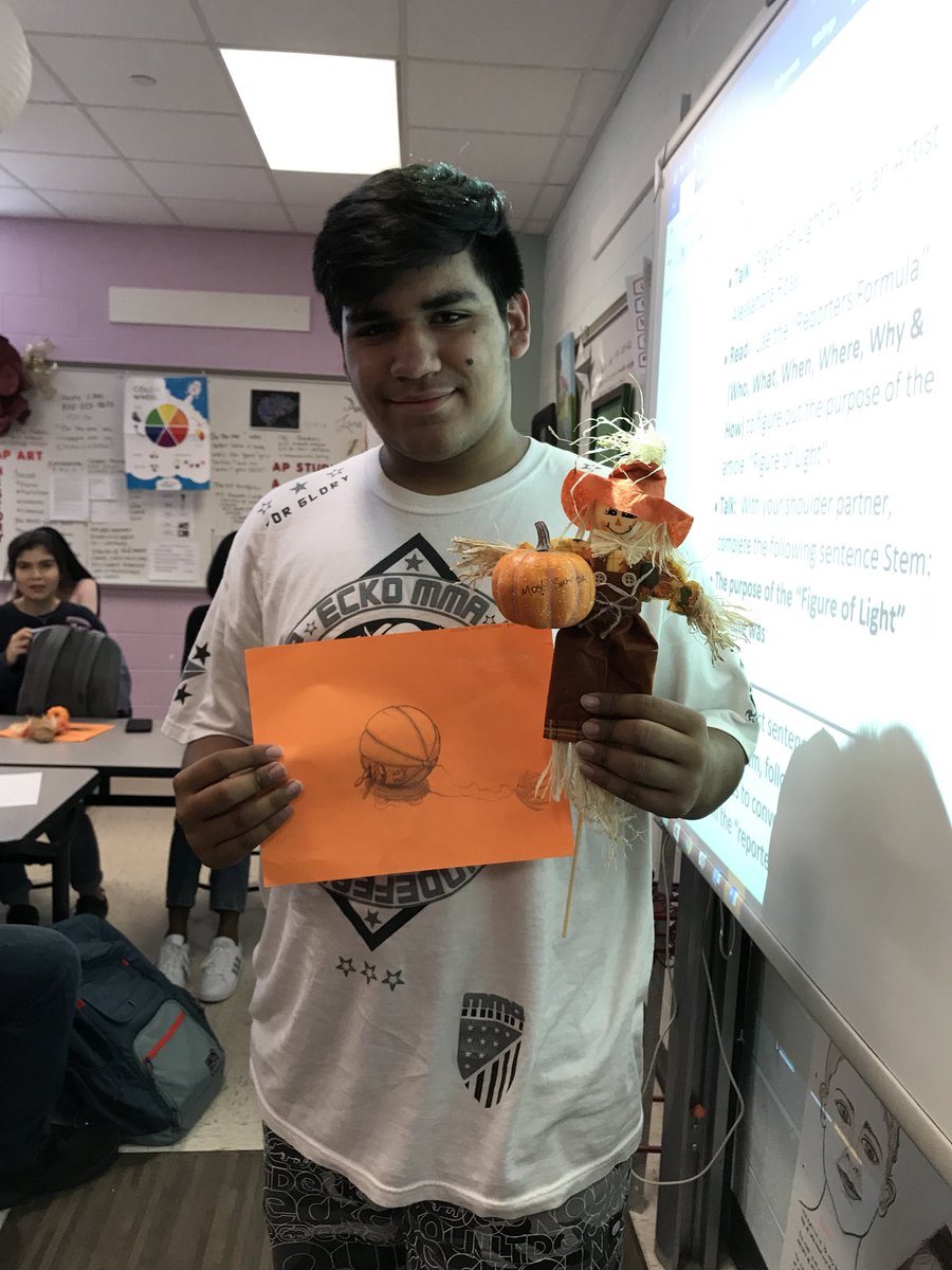 MCV_Watson's tweet photo. @Terry_Rangers #BetheOneLCISD Our Terry Ranger Artists have the “Be the One” mindset.  Congratulations to our 1st, 2nd, 3rd and Most Surreal place winners for their Jack-O-Lantern drawings. https://t.co/s9mM3JJJVS