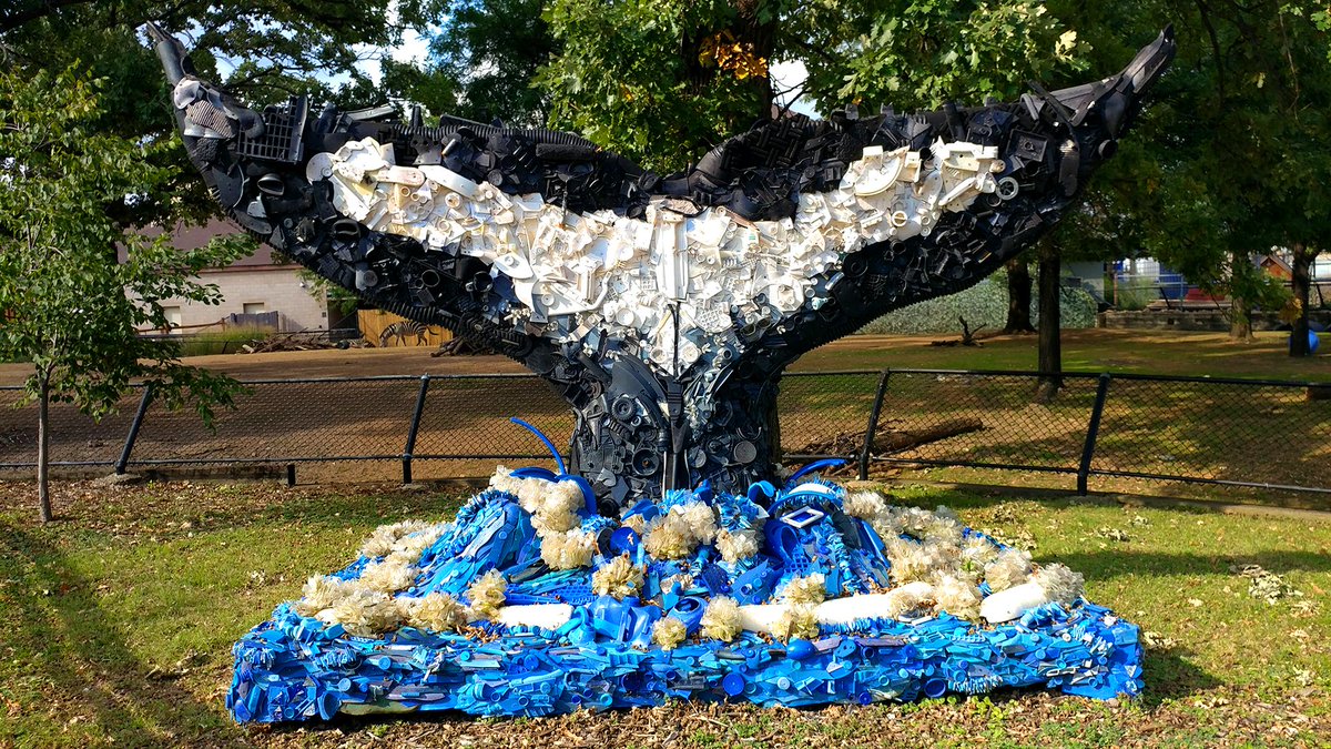 diveaai's tweet photo. Check out this beautiful traveling art exhibit called "Washed Ashore: Art to Save the Sea." It is made from trash picked up on our beaches... https://t.co/BB50zvZVqJ
@WashedAshoreArt #scubadiving #AWAREweek2018 #scuba #arttosavethesea #marinedebris #diving #OurOcean https://t.co/LyddyQJ2Fo