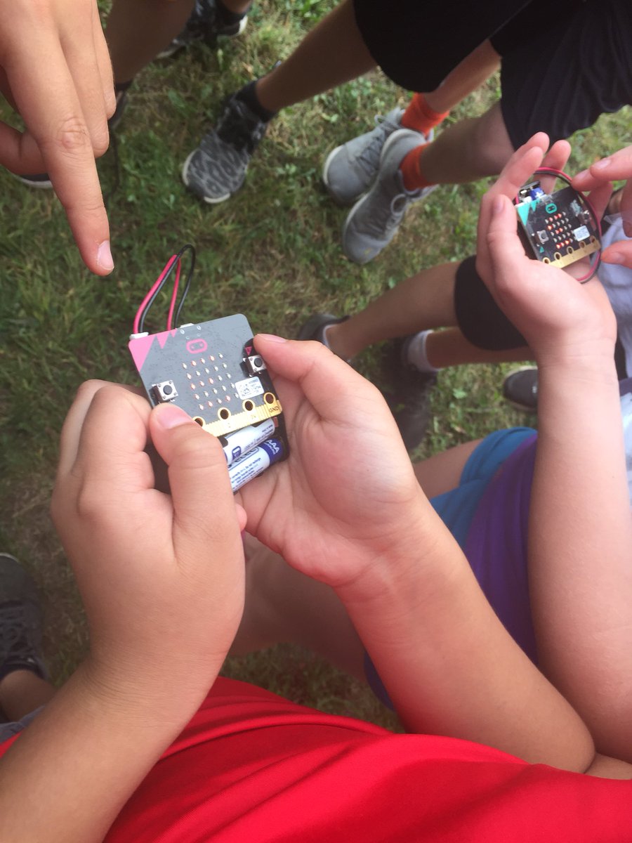 rolat's tweet photo. @AllSaintsOCSB Gr7 Ss 1st exploration of #BeaverPond #Kanata collecting data to graph on loss of #biodiversity #goal15 #TeachSDGs #ecosystems #gepgraphy using @microbit_edu compass for locations to graph, #soilmoisture testing #ocsbDL @littlephz https://t.co/E3cKP4yiXZ