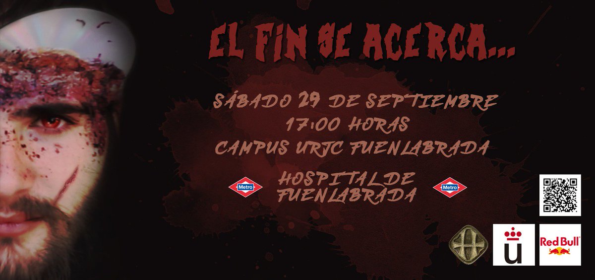 malditxdulzura's tweet photo. *inserte voz de presentador de teletienda* 
¿Qué? ¿Qué vosotros también queréis? ¡Pues no sé a qué estáis esperando!

¡Podéis venir al Apocalipsis Zombie de Fuenlabrada el 29/09 y salvar a la humanidad (o podéis dejar que os maten y vivir el sueño)!

Toda la info: @UrjcZombie https://t.co/ppwNgaD1b5
