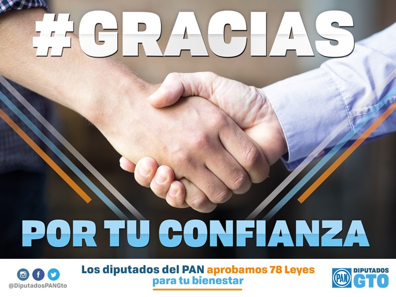 DiputadosPANGto's tweet photo. #GraciasPorTuConfianza
Hoy Guanajuato es un Estado más transparente y participativo.
@DiputadosPANGto https://t.co/oFZITebv9e