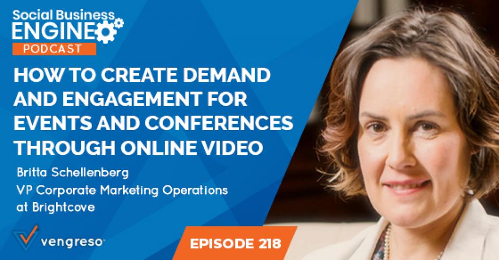 ideacloudme's tweet image. How To Create Demand &amp;amp; Engagement for Events and Conferences through #OnlineVideo #podcast w/ @MizzBritta VP #marketing @Brightcove #demandgen #contentmarketing #CMO buff.ly/2NQoLMs