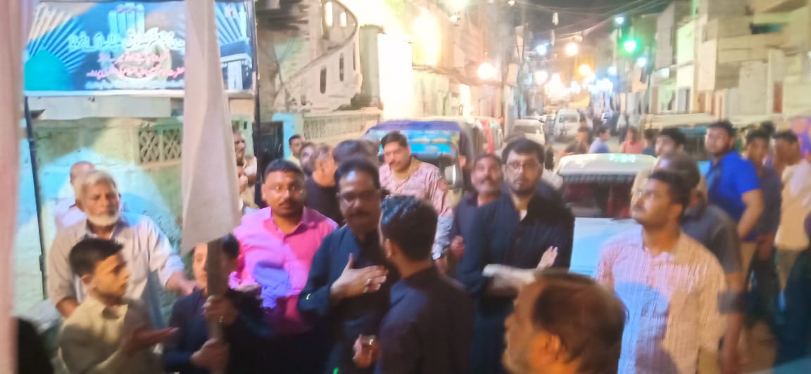 MohammadAbbasJ2's tweet photo. Attended Majlis as #MQMPakistan #representative at #ImamBargah Masoomia in #UC44 Hasan #Colony, Haji Mureed Goth, Nearby C1 Area #Liaquatabad #Karachi https://t.co/JoEFKxFWgx