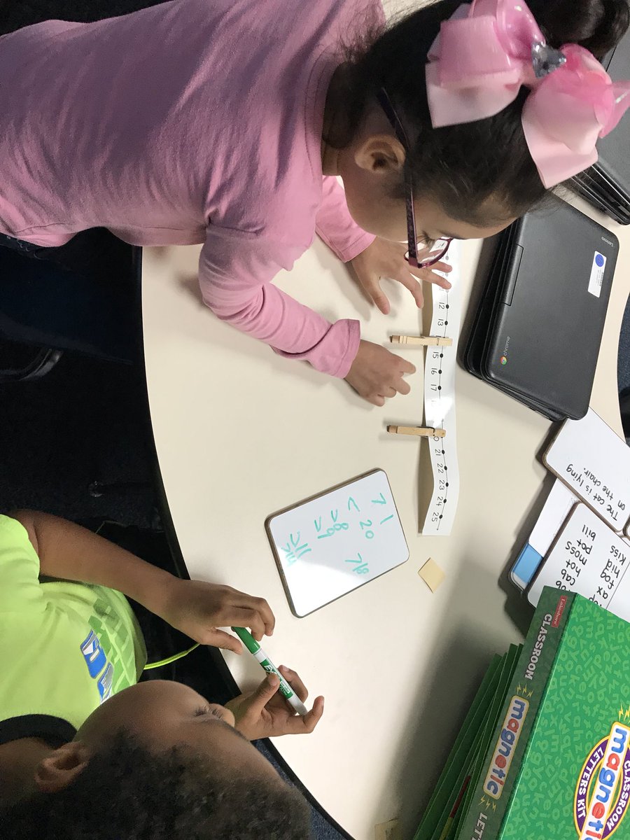 growingminds411's tweet image. Practicing greater than and less than with Guess My Number on the Number Line. #fitzfam #simplebuteffective