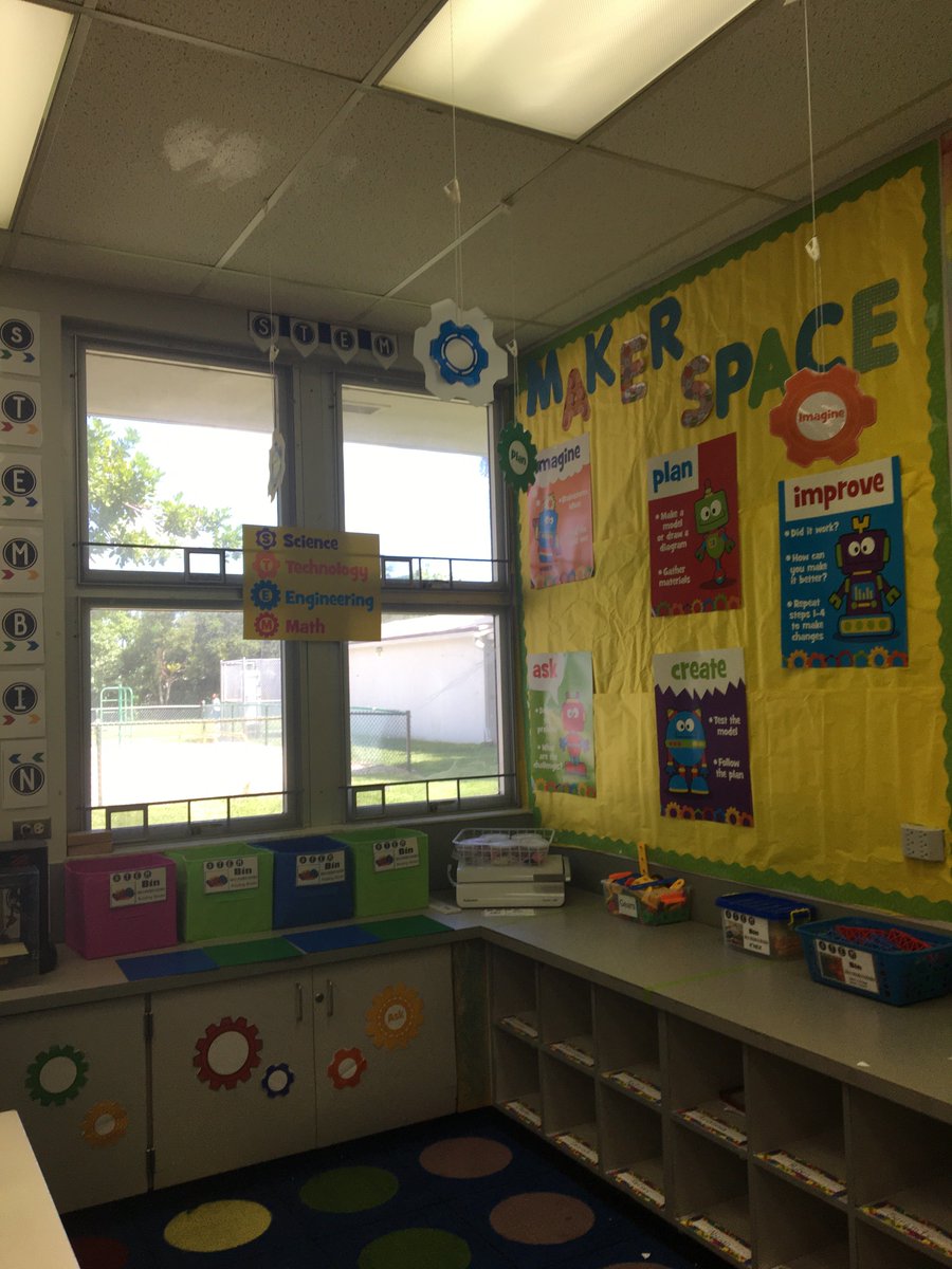nuttybuddy357's tweet photo. Working hard on my Maker Space @Annabel_C_Perry @BrowardSTEM can't wait to get the kids pounding, fixing and building.@BrowardTitleI @broward https://t.co/DBVDHHnAkt