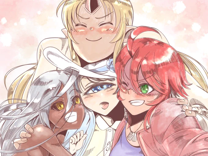 #マナコ生誕祭
めっちゃ てーてー絵、できた、見て。
今年はビナちゃんも描いてませんのでちょうど(?)良かったです。 