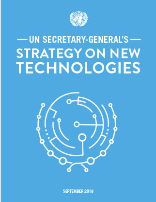 antonioguterres's tweet photo. Technology is a powerful tool to support our efforts towards peace and prosperity for all. This week, I launched my strategy to guide the UN as we integrate artificial intelligence, blockchain and robotics into our work around the world. https://t.co/zwKdR90c0Z https://t.co/TfpFKK1IXE