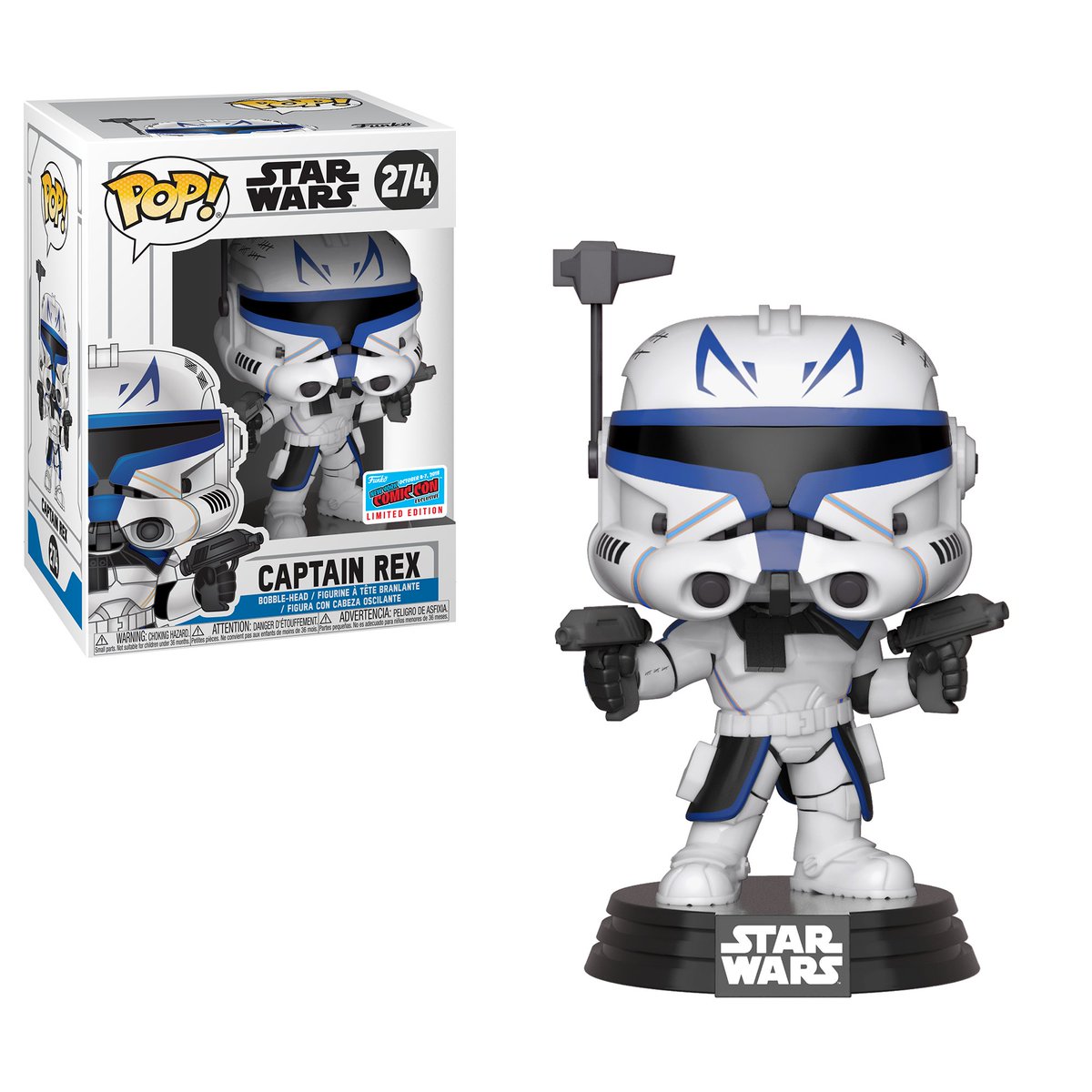 OriginalFunko's tweet image. RT &amp;amp; follow @OriginalFunko for the chance to win an NYCC 2018 exclusive Captain Rex Pop! #FunkoNYCC