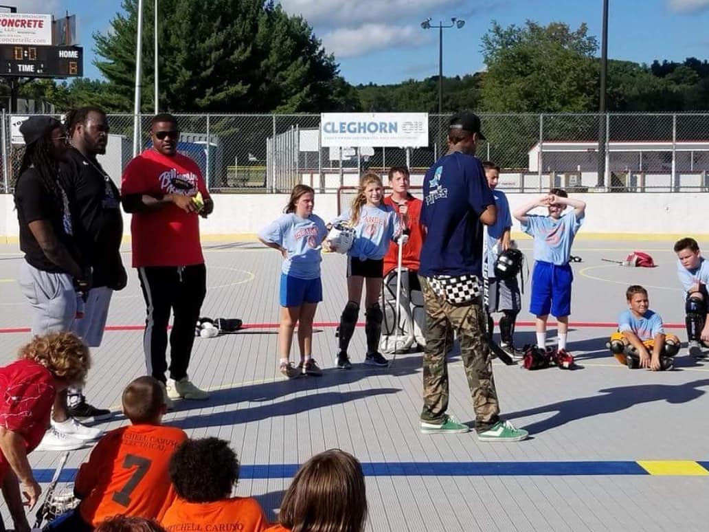 OrlPirates's tweet photo. Best of luck to the Fitchburg Street Hockey League as they begin their 2018-2019 campaign. Do work and thank you for allowing us to speak to the league! #FSHL #PirateNation https://t.co/amJzTSbN90
