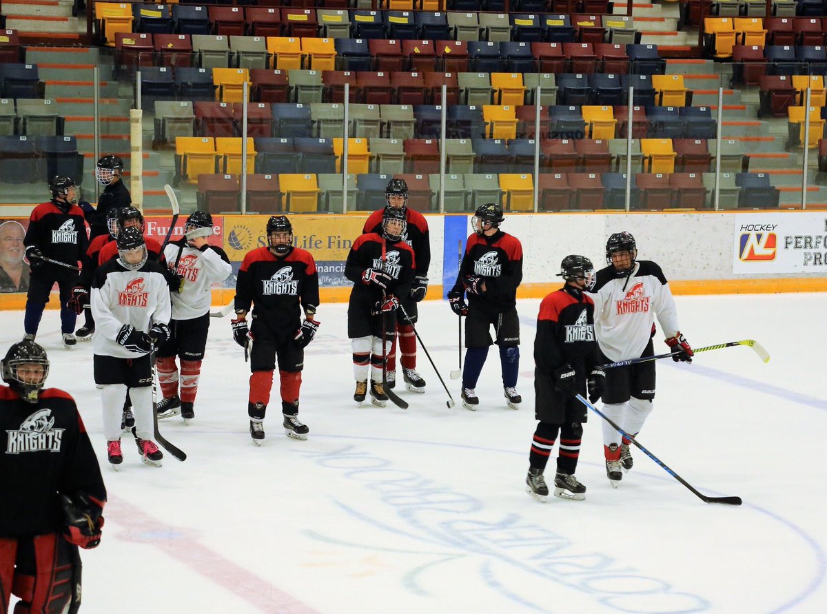 WesternCrushers's tweet photo. As we prepare for Camp #2 of 2018 Quest to be a Knight, here is a peak of 2/4 teams which participated this past weekend. Don’t they look sharp? #IndustrialTechService @BerniceCBC @570VOCM @HkyNL https://t.co/x4SaqRIl6a