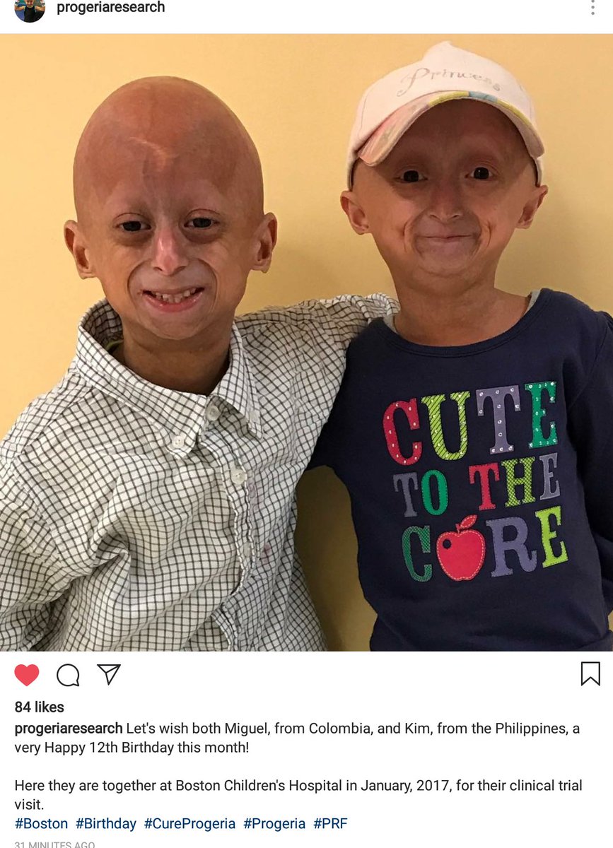 AdelleConexxion's tweet photo. Wishing Miguel & Kim a very Happy 12th Birthday
(this month)🎊🎂🎂🎉
Sending #Love to you, both!
@Progeria
@GlobalGenes
#Boston
#Birthday
#CureProgeria
#Progeria
#PRF
#CuteToTheCore https://t.co/O5Pm3Un0nL