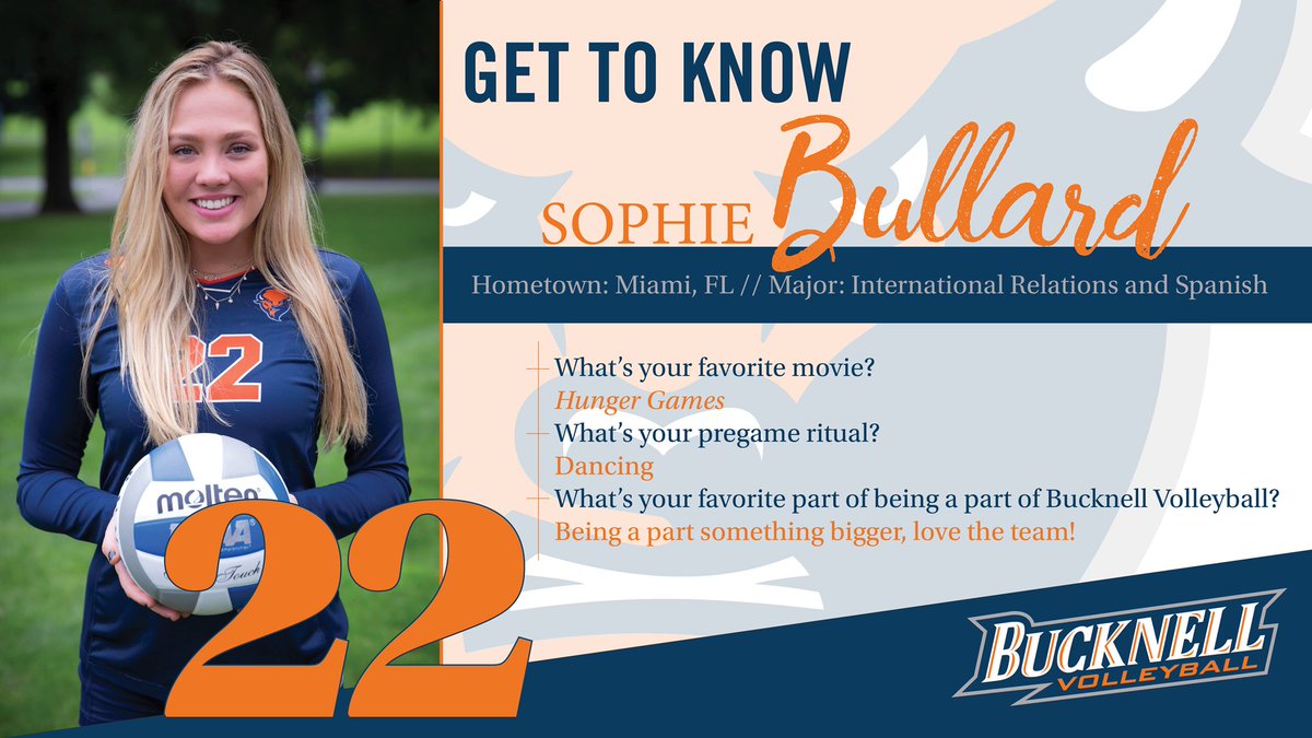 Bucknell_VB's tweet image. With the upcoming @PatriotLeague Home Opener, it’s time to #Get2Know your JUNIORS! 🏐🔥💪🏼 #AsOne #JungleTiger