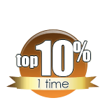 Just added a Top 10%, 1 Time to my collection. Help me earn my next one! https://t.co/y17S2jrYLf