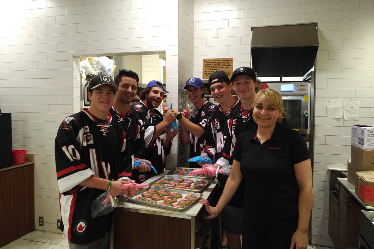 @AyrSummerFunHockey (@ayrfunhockey) on Twitter photo Come on down to the Ayr Tim Hortons and get your Smile Cookies from our <a href="/AyrCentennials/">Ayr Centennials</a> !!! Thanks for your support !!
<a href="/AyrFunHockey/">@AyrSummerFunHockey</a> <a href="/AyrMutual/">Ayr Farmers Mutual</a> <a href="/TheAyrNews/">The Ayr News</a> <a href="/jennycharron17/">Jenn Charron</a> <a href="/meghansnell/">meghan snell</a> <a href="/northdumfries/">Township of North Dumfries</a> Come on down to the Ayr Tim Hortons and get your Smile Cookies from our <a href="/AyrCentennials/">Ayr Centennials</a> !!! Thanks for your support !!
<a href="/AyrFunHockey/">@AyrSummerFunHockey</a> <a href="/AyrMutual/">Ayr Farmers Mutual</a> <a href="/TheAyrNews/">The Ayr News</a> <a href="/jennycharron17/">Jenn Charron</a> <a href="/meghansnell/">meghan snell</a> <a href="/northdumfries/">Township of North Dumfries</a>