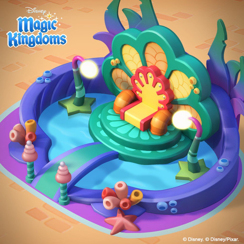 Retweet if you've already built Ariel's Grotto! #DisneyMagicKingdoms