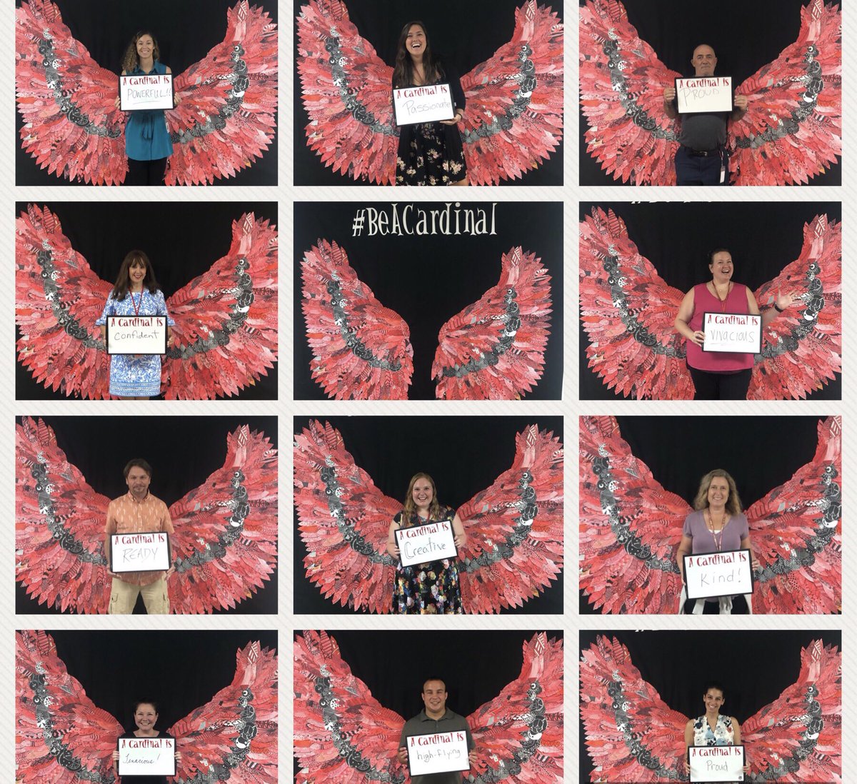 LMS_ArtRoom's tweet photo. #BeACardinal I’m so lucky to work with such an amazing staff who strive everyday to help our students fly @LMSNation https://t.co/JVDsjQPHcv