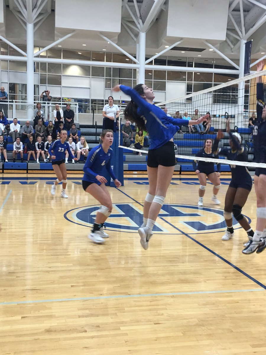 GALancerAD's tweet photo. Second game of the series also belongs to @GALancerVB 25-13 vs. @BlueStreaksAD. #GoGA #NCL #HBDEmma https://t.co/r6SKuakgNl