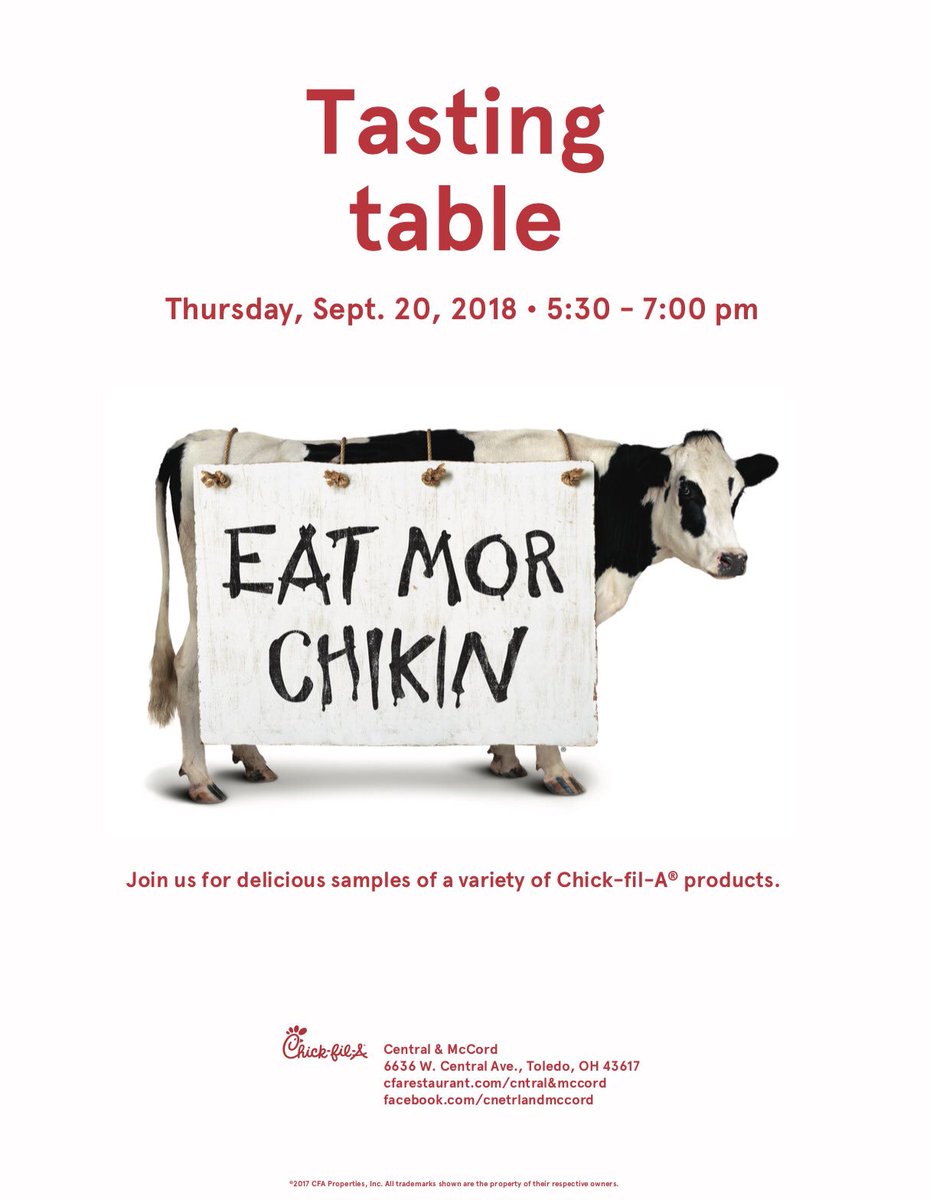 cfamccord's tweet photo. Join us for some delicious samples on Thursday from 5:30-7 pm! https://t.co/TyWAxGNNEm
