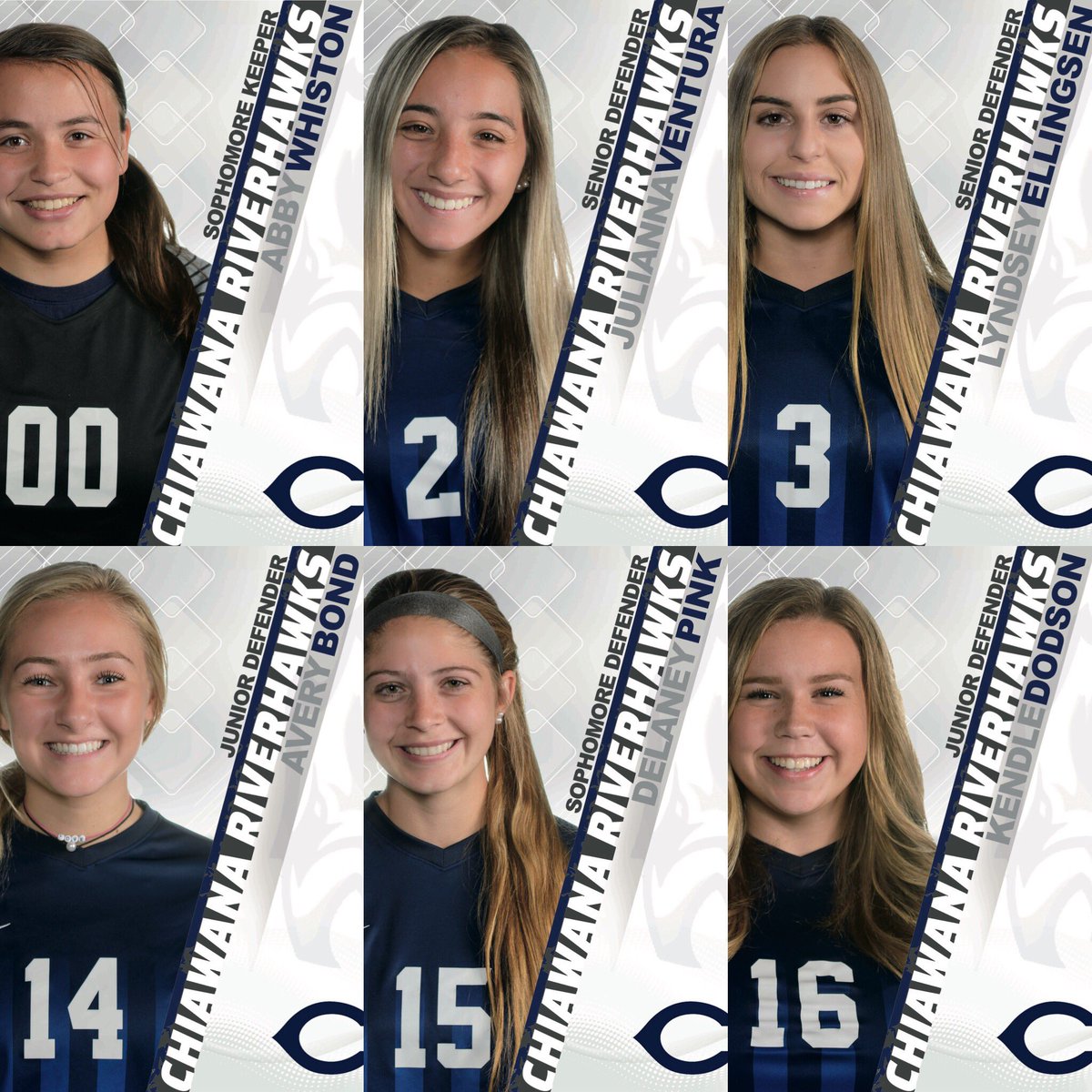 ChiawanaSoccer's tweet photo. Meet the SQUAD!
1️⃣GK+DEFENSE
2️⃣MIDFIELDERS
3️⃣FORWARDS
#SeeBlueInAllYouDo https://t.co/tLivZmbN2e
