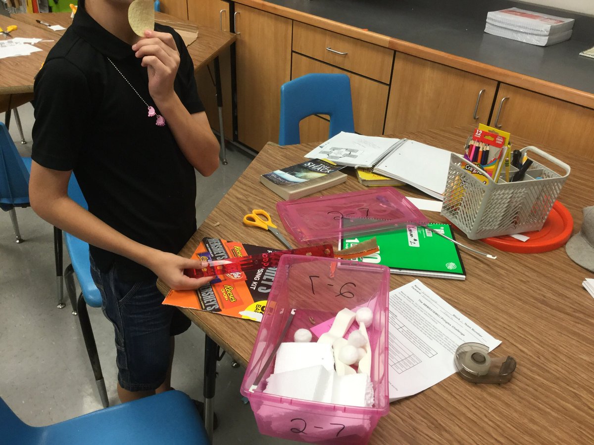 STEMisMyFuture's tweet photo. Amazed at the possibility for #STEMed #WMSSTEMGJ with #FlipGrid. #FlipGridFever! Made #ShipaChip containers to xchange with our #GridPals in CA! Canโt wait for more @FlipGrid for #RuralSTEMinCO Thanks @100Kin10 for connecting Lacee and Heidi!!! #STEMisMyFuture @NatGeoEducation https://t.co/rFxjZGudO6
