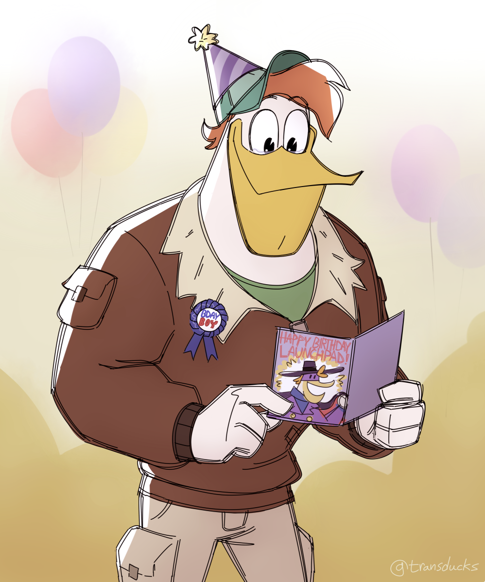 transducks's tweet photo. 🎉its launchpads birthday!!!🎉 the kids made him a card :) https://t.co/pcbp63bbtp