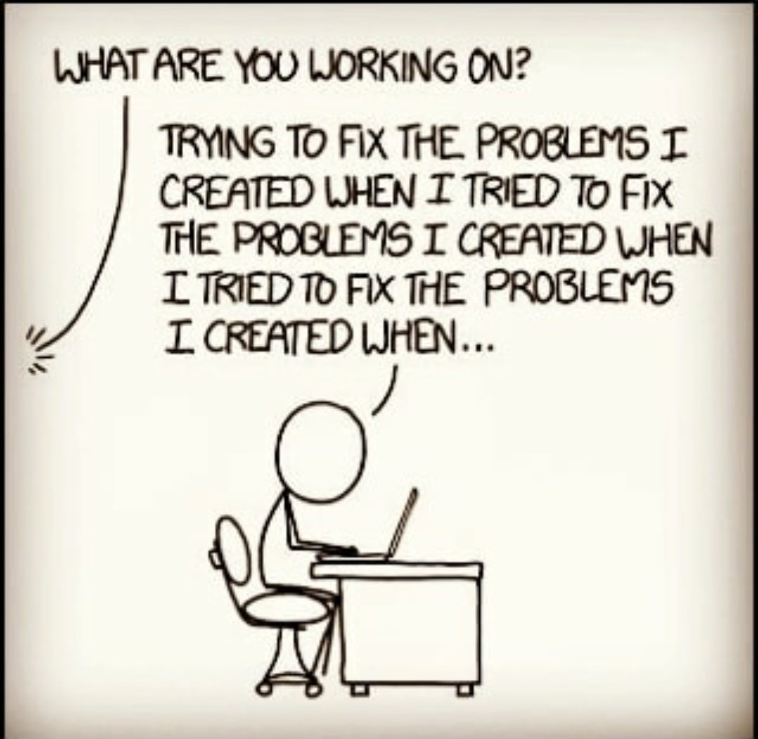 fulldevcode's tweet photo. True #fullsctackdeveloper #coder #programmer #Developer #developerlife #coding #programmers #webdevelopment #webdeveloper #code #programmerhumor #Software #backend #webprogramming #codehumor #programadores #desarrolladores #100dayofcoder #desig https://t.co/bw8u7BBghn